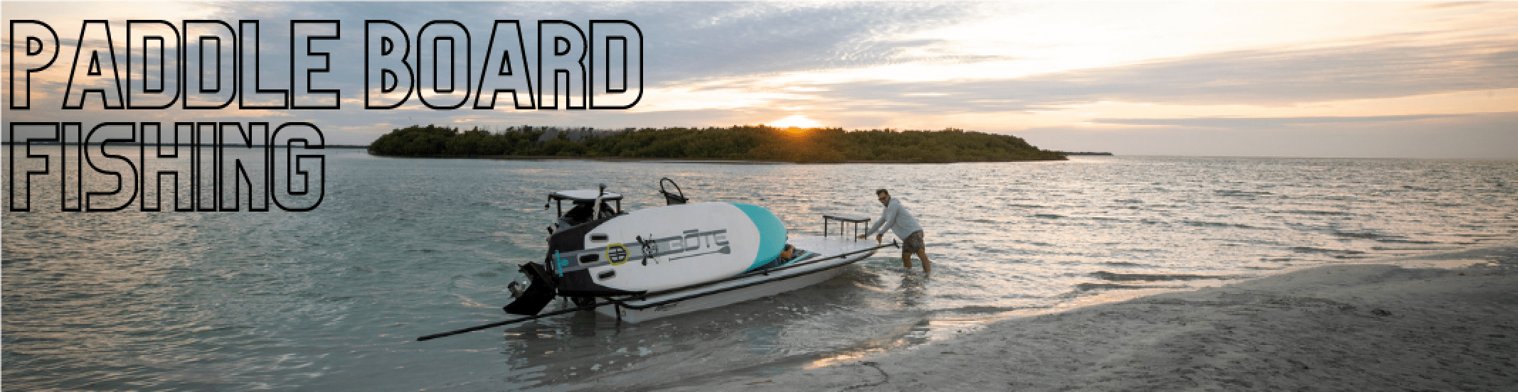 Paddle Board guided fishing trips with Push It Good Inshore Charters.